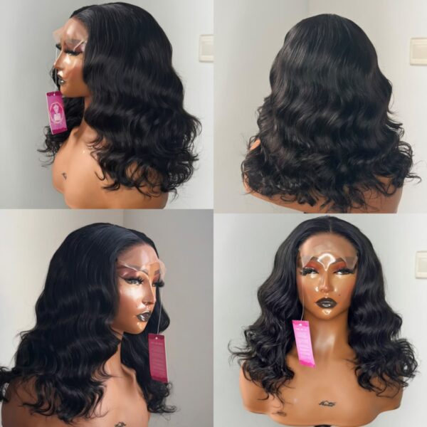 Wavey bounce wig